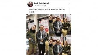 Foto Jadul Budi Arie Setiadi Senyum Malu-malu Bareng Tentara Israel Beredar, Netizen Murka: Oalah Pantes..