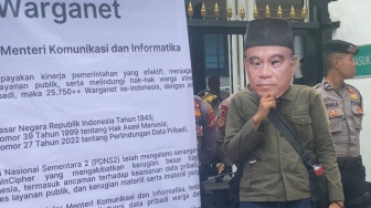 Geruduk Gedung Kominfo, Akamsi Minta Budi Arie Mundur: Menteri Hasil Bagi-bagi Kue