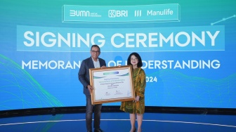 Permudah Pembayaran Premi Asuransi, BRI Jalin Kerja Sama dengan Manulife Indonesia