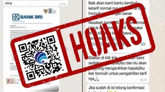 [HOAX] Pengumuman Biaya Transaksi BRI, Jangan Asal Klik Link di WA!