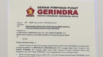 Jadi Pendamping Petahana Mahyeldi di Pilgub Sumbar, Vasco Ruseimy: Bismillah