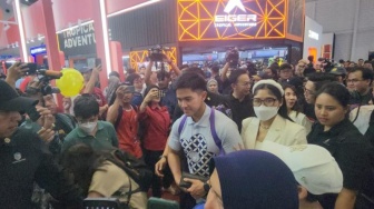 Ogah Kedatangannya di Jakarta Fair Diseret ke Politik, Kaesang: Saya Fokus Acara Keluarga