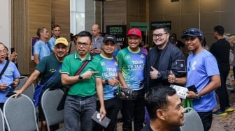 Mas Dhito Hadir Semangati Peserta Kediri Dholo KOM 2024