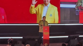 Resmi! SOKSI Deklarasi Dukung Airlangga Hartarto Jadi Ketum Golkar Periode 2024-2029