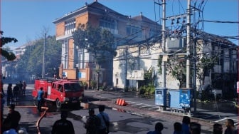 Gedung Produksi dan Server Universitas Udayana Ludes Terbakar, Ini Kata Rektor