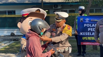 Terjaring Operasi Patuh Candi di Solo, Driver Ojol Ini Malah Beruntung, Begini Ceritanya