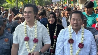 Sapa dan Salami Warga Grobogan, Baim Wong Singgung Menjadi Calon Wakil Gubernur Jateng