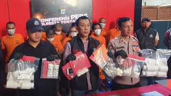 Dari Ganja hingga Ribuan Butir Obat Terlarang, 10 Tersangka Narkoba Dibekuk di Yogyakarta