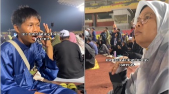 Viral Pemuda Jadi Penerjemah Ceramah Ustaz Abdul Somad Bagi Penyandang Tunarungu