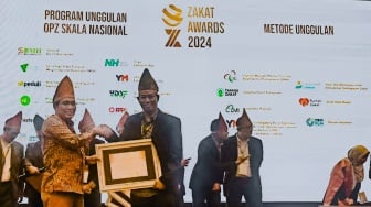 Lazismu Raih Penghargaan Zakat Awards 2024 Kategori Program Pendidikan Skala Nasional