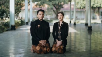 Spill Proses Prewedding, Thariq Halilintar dan Aaliyah Massaid Tampil dalam Balutan Baju Adat Jawa