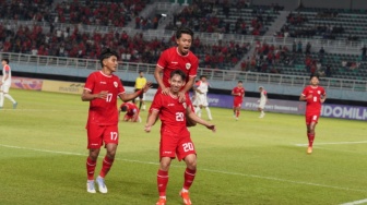 Timnas Indonesia Pesta Gol ke Gawang Filipina, Arkhan Kaka Harus Gigit Jari