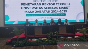 BREAKING NEWS! Prof Hartono Terpilih Jadi Rektor Baru UNS