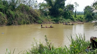 Cari Ikan di Sungai Way Sekampung, Pria Paruh Baya Hilang