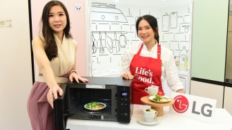 LG NeoChef Slim, Microwave Pintar Bikin Kamu Masak ala Chef