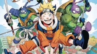 Bersiap! Naruto x Teenage Mutant Ninja Turtles Hadir di Komik Crossover