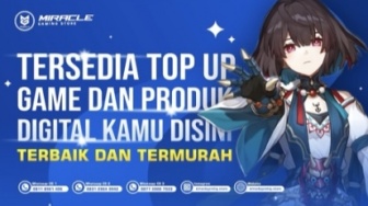 Promo Top Up Mobile Legends Murah pakai Pulsa, Harga di Jamin Lebih Murah Diskon 35% Hanya di Miracle Gaming Store