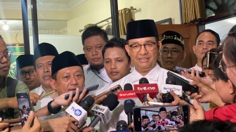 Anies Doakan Riza Patria Jadi Wali Kota Tangsel dan Tak Mau Lagi 'Amin' Tapi...