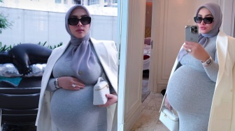 Baby Bump Syahrini Bikin Geger, Netizen Curiga Hamil Kembar Lewat Bayi Tabung