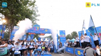 PLN Gaungkan Green Lifestyle Lewat PLN Mobile Color Run 2024