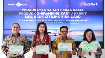 Gandeng Citilink, Pengguna Kartu Kredit MNC Bank Makin Mudah Pesan Tiket Pesawat