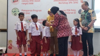 Pekan Imunisasi Nasional Dimulai, Kemenkes Target 95 Persen Anak Dapat Vaksin Polio