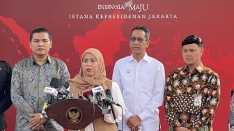 KPU Sambangi Istana, Lakukan Coklit ke Presiden Jokowi dan Ibu Negara Iriana