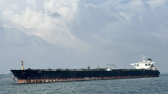 Terbengkalai! Begini Kondisi Memprihatinkan Supertanker Rampasan di Batam