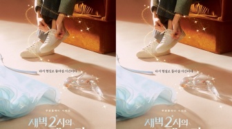 Shin Hyun Bin Lebih Pilih Sepatu Kets dalam Poster drama Cinderella at 2 AM