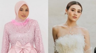 Sama-Sama Kenakan Gaun Terbuka, Nasib Aaliyah Massaid Berbeda dengan Aurel Hermansyah Saat Pamer Prewedding