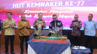 HUT Ke-77, Wamenaker: Momentum Refleksi Kontribusi Kemnaker dalam Pembangunan Nasional