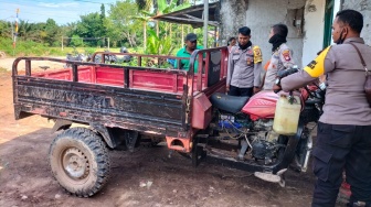 6 Karyawan PT. SJP Ditangkap Polisi Akibat Penggelapan 25 Karung Pupuk NPK Blue