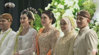 Geni Faruk Manglingi di Acara Akad Nikah Thariq Halilintar dan Aaliyah Massaid: Cantik Banget