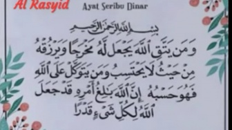 Bacaan Ayat Seribu Dinar, Amalan Pembuka Rezeki