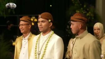 Akad Nikah Thariq Halilintar dan Aaliyah Massaid Digelar dengan Adat Jawa