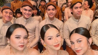 Al Ghazali dan Alyssa Daguise Kepergok 'Curi' Melati Pengantin Aaliyah Massaid: Mau Cepat Nyusul?