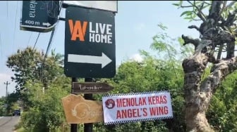 Protes Tempat Hiburan Malam, Warga Karangmloko Sleman Pasang Spanduk Penolakan