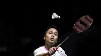 Hasil Bulu Tangkis Olimpiade 2024: Anthony Ginting Sikat Tunggal AS Dalam Tempo 34 Menit