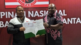 Meki Nawipa Kantongi Dukungan PKN, Siap Bertarung di Pilgub Papua Tengah 2024