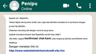 Saldo Raib Rp 15 Juta, Nasabah di Bontang Tertipu Link Palsu di WhatsApp