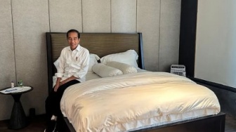 Semringah saat Pamer Ruang Kerja dan Tempat Tidur di IKN, Jokowi Bilang Begini