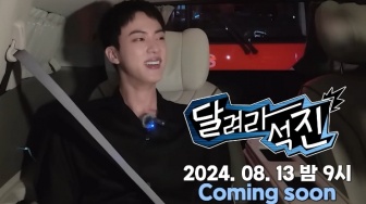 Segera Tayang! Jin BTS Hadir dengan Vlog Series Terbaru Bertajuk 'RUN JIN'