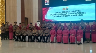 Baru Sertijab, Ini 7 Kapolres Baru di Polda Lampung