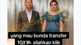 Cek Fakta: Ashanty Hermansyah Bagi-bagi Duit Rp10 Juta, Benarkah?