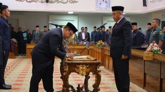 Ratu Dewa Pamit, Aprizal Hasyim Terima Amanah sebagai Pj Sekda Palembang