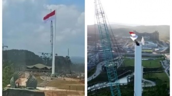 Tinggi Tiang Bendera di IKN 79 Meter, Setara Peringatan HUT RI di Tahun 2024