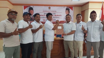 Rusianto Dicalonkan oleh DPC Gerindra Berau untuk Pilkada November 2024