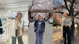 5 Ide OOTD Simpel Xaviera Putri, Cocok untuk Ngampus!