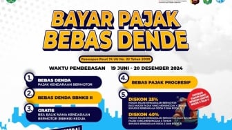 Pemprov Kalbar Kembali Gelar Program Bebas Denda Pajak Kendaraan Bermotor, Simak Tanggalnya