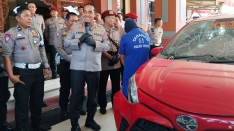 Viral! Sopir Calya Merah yang Ancam Nyawa Polisi di Kudus Akhirnya Jadi Tersangka